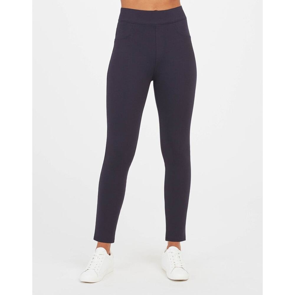 Spanx Perfect Pants Trousers High Rise Stretchy Comfort Casual Office Size S